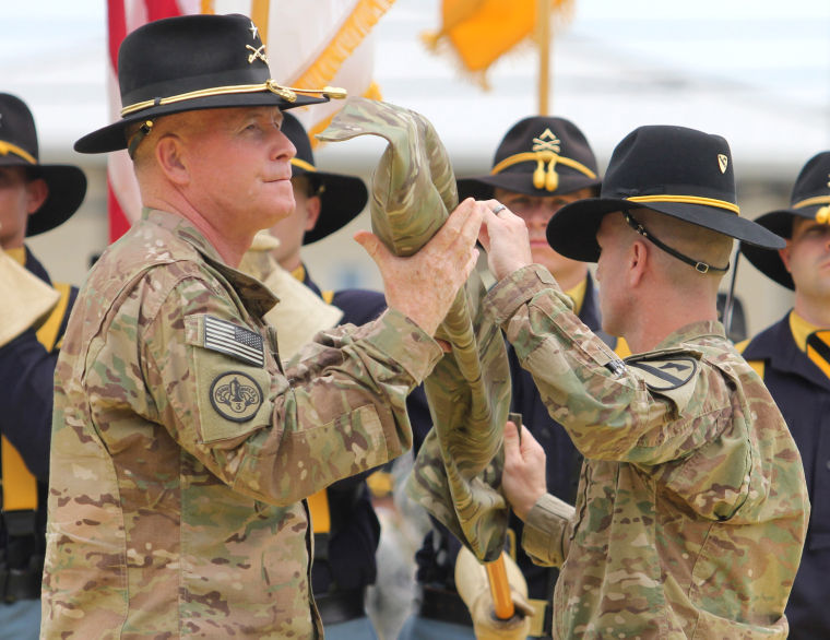 1st Cavalry Division Colors Casing Ceremony